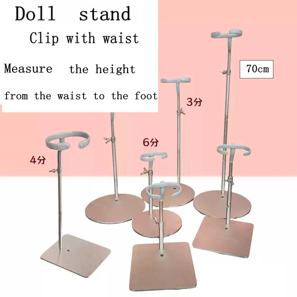 

Подставка для кукол MSD YOSD BJD 1/6, 1/4, 1/3, SD13, SD10 (для мальчиков и девочек, 70 см), аксессуары, клипса на пояс