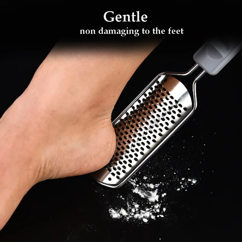 Foot File Scraper Callus Remover Feet Steel Pedicure Tools Professional Foot Corn Removal Dead Skin Remover Foot Care Tool