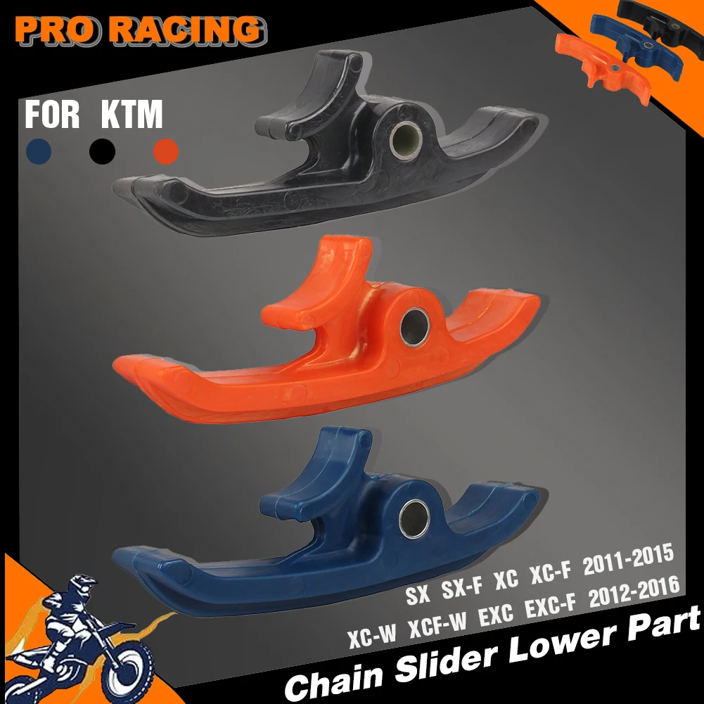 For KTM SX SXF XCF 2011-2015 XC 2011-2016 XC-W XCF-W EXC EXC-F 2012-2016 450 SMR 2012-2014 Chain Slider Lower Parts Motorcycle