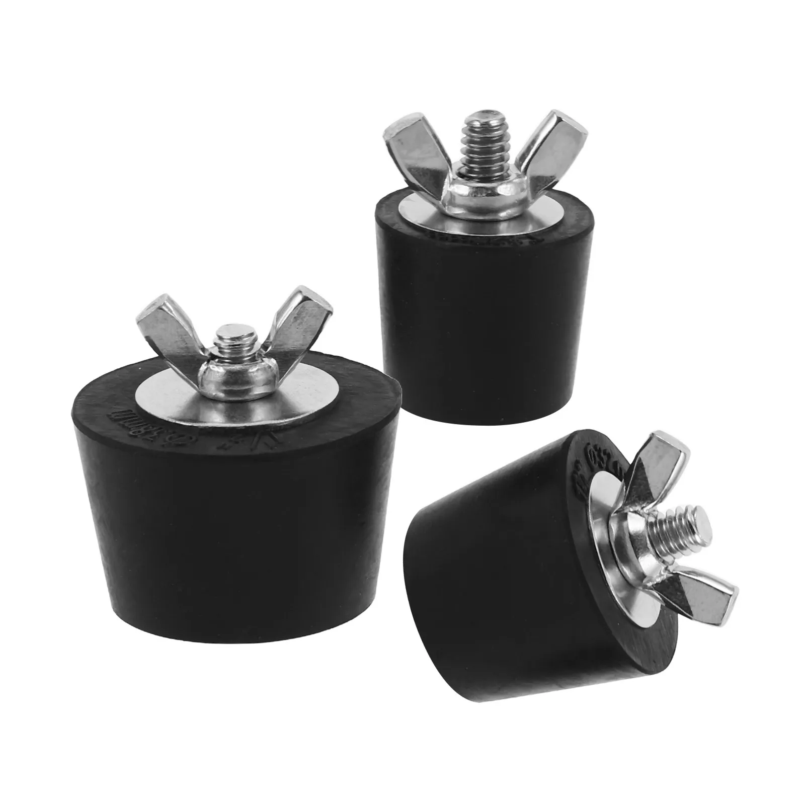 

Комплект из 3 зимних расширяющихся заглушек для труб бассейна (25 мм, 32 мм, 38 мм) для защиты возвратных патрубков скиммера, резиновые стопоры для слива