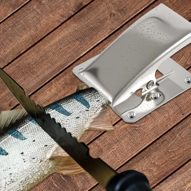 120g Stainless Steel Fish Controller  Not Harm Fish Clips Fishing Non-slip Multi-functional Portable Outdoor Tool Durable Stable