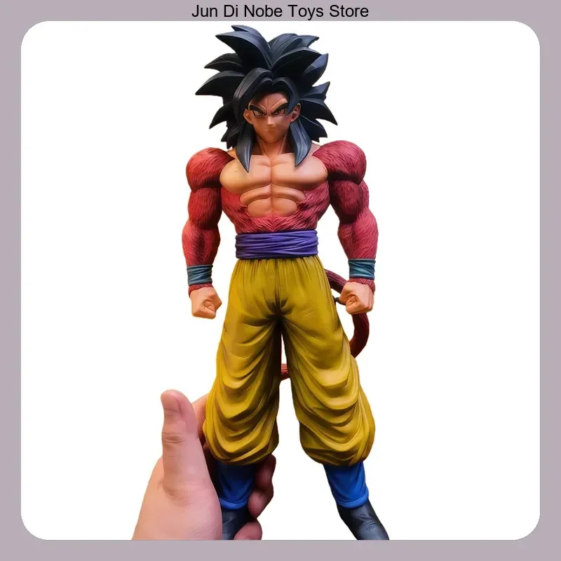 

Goku Dragon Ball Super Saiyan 4 Standing Pose 27cm Anime Figure Statue Model, Desktop Decoration