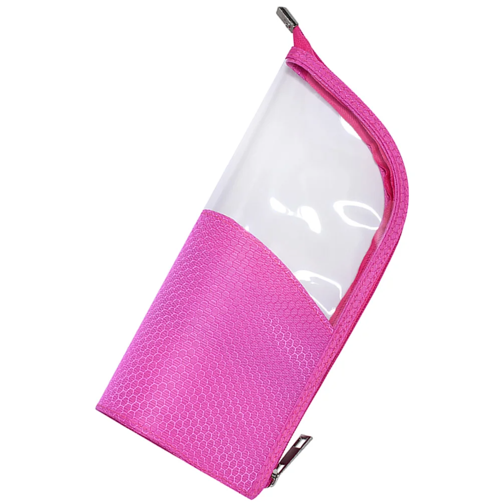 반투명 여행 메이크업 홀더 휴대용 여성 세면도구 보관 여성 메이크업 가방 옥스포드 휴대용 천 가방