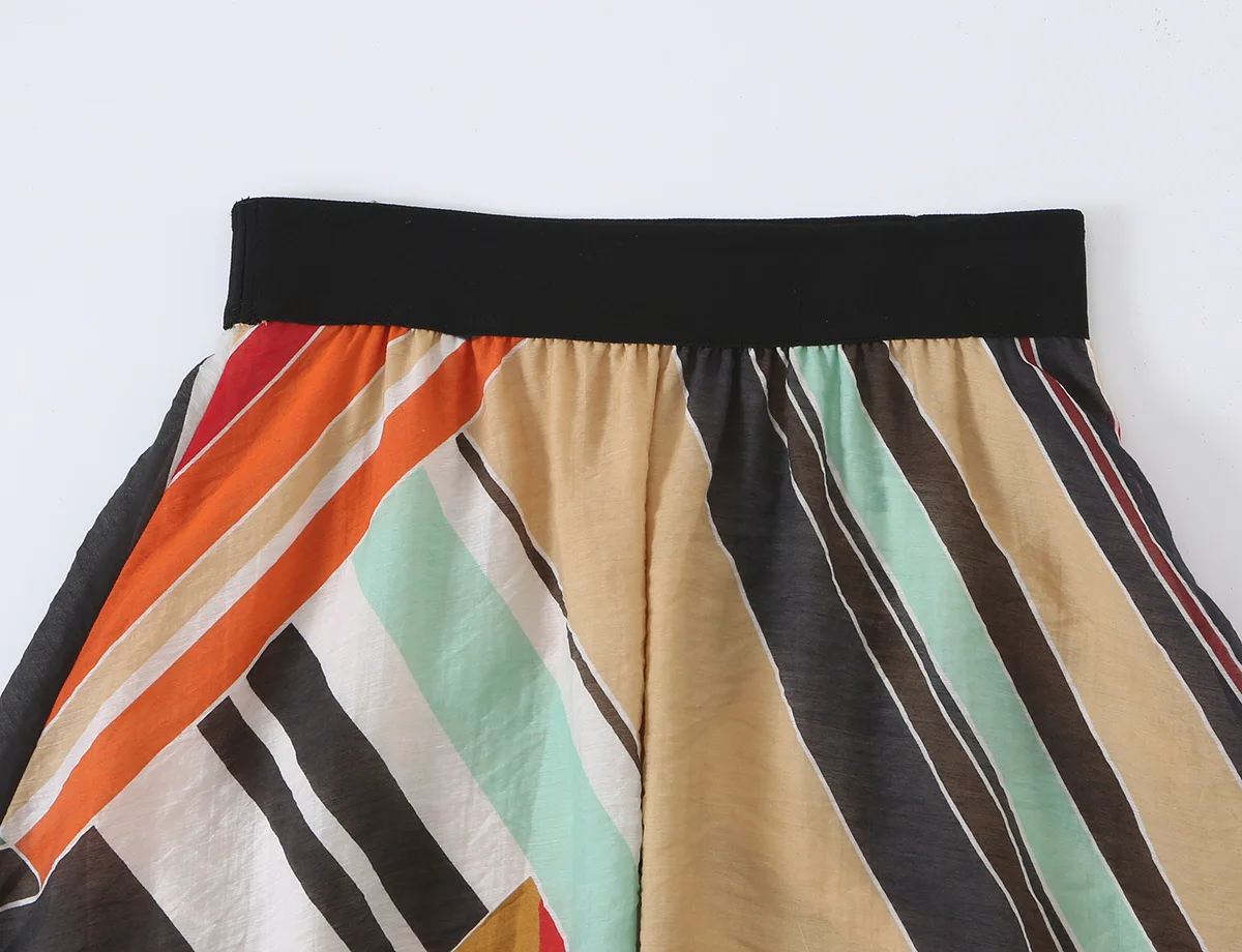 KONDALA Chic 2026 Herbst Damen Vintage-Print Anzüge Reißverschluss-Pilotenjacke + Asymmetrischer Langer Midi-Rock Modische Damen-Freizeitsets – Detail 22