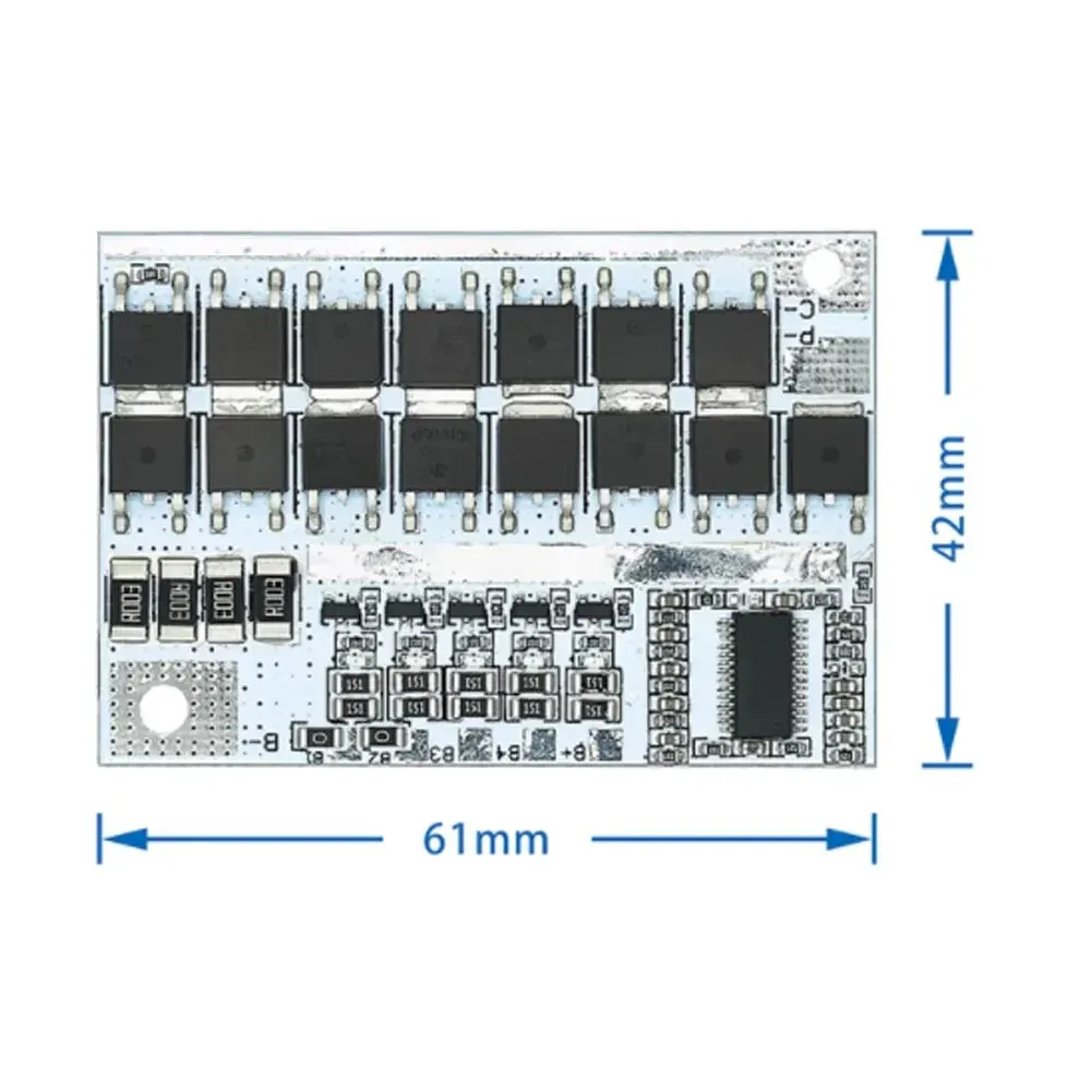 3S 100A 3.2v Lithium Iron Phosphate Battery Protection Circuit Board With Balanced Battery Circuit Protection Board BMS