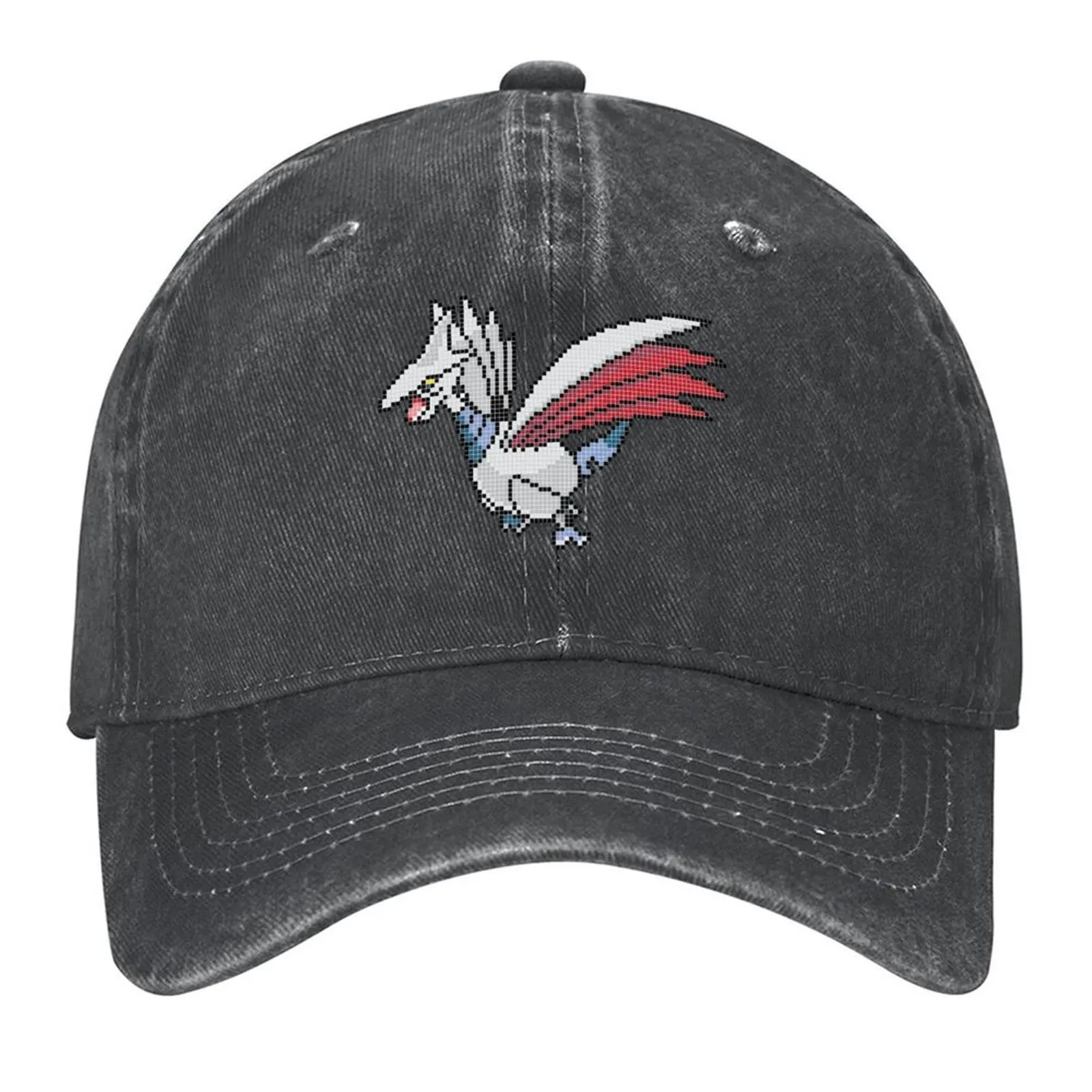 

Skarmory Pixel Art Baseball Cap Gentleman Hat Military Tactical Cap Sun Hat For Children Golf Wear Golf Women Men's