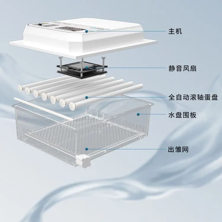 Automatic Egg Incubator Machine - Home Use Small Hatch Box for Poultry Birds