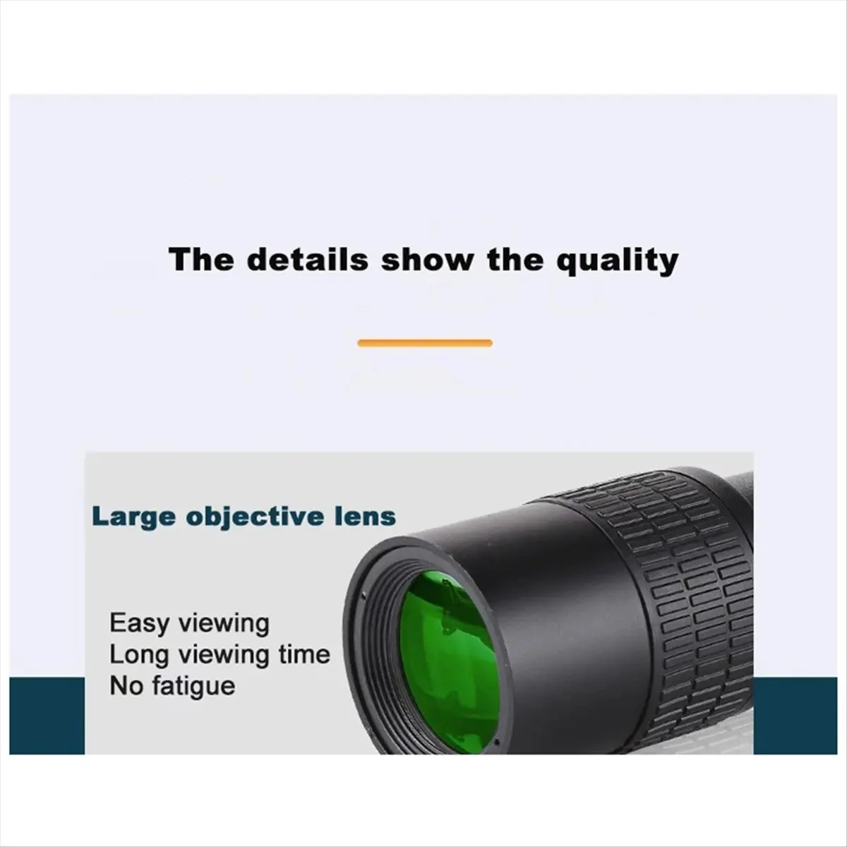 A24I 10-300x40 HD Zoom Monocular Telescope Mobile Telephoto Lens W/Tripod for Outdoor Camping Bird Watching Traveling