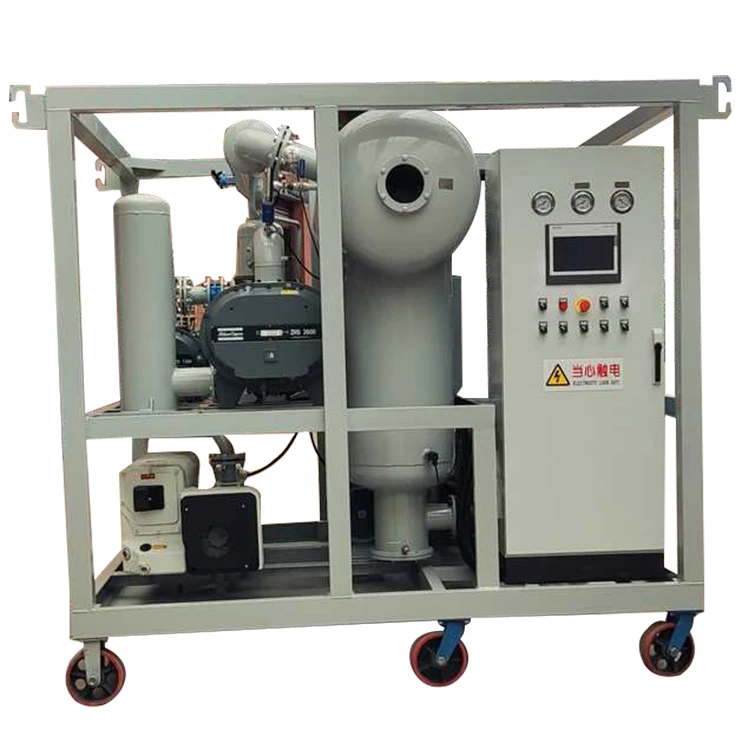 Huazheng HZLY-100A OEM 6000L Double Stage Intelligent Vacuum Transformer Oil Purifier With New Condition