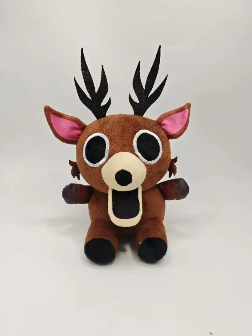 طفل 99 ليال في الغابة أفخم شبل الغزلان أفخم مضحك لعبة هدية الكريسماس أنيمي الأجهزة الطرفية دمية ناعمة 2025 جديد لطيف الغزلان دمية