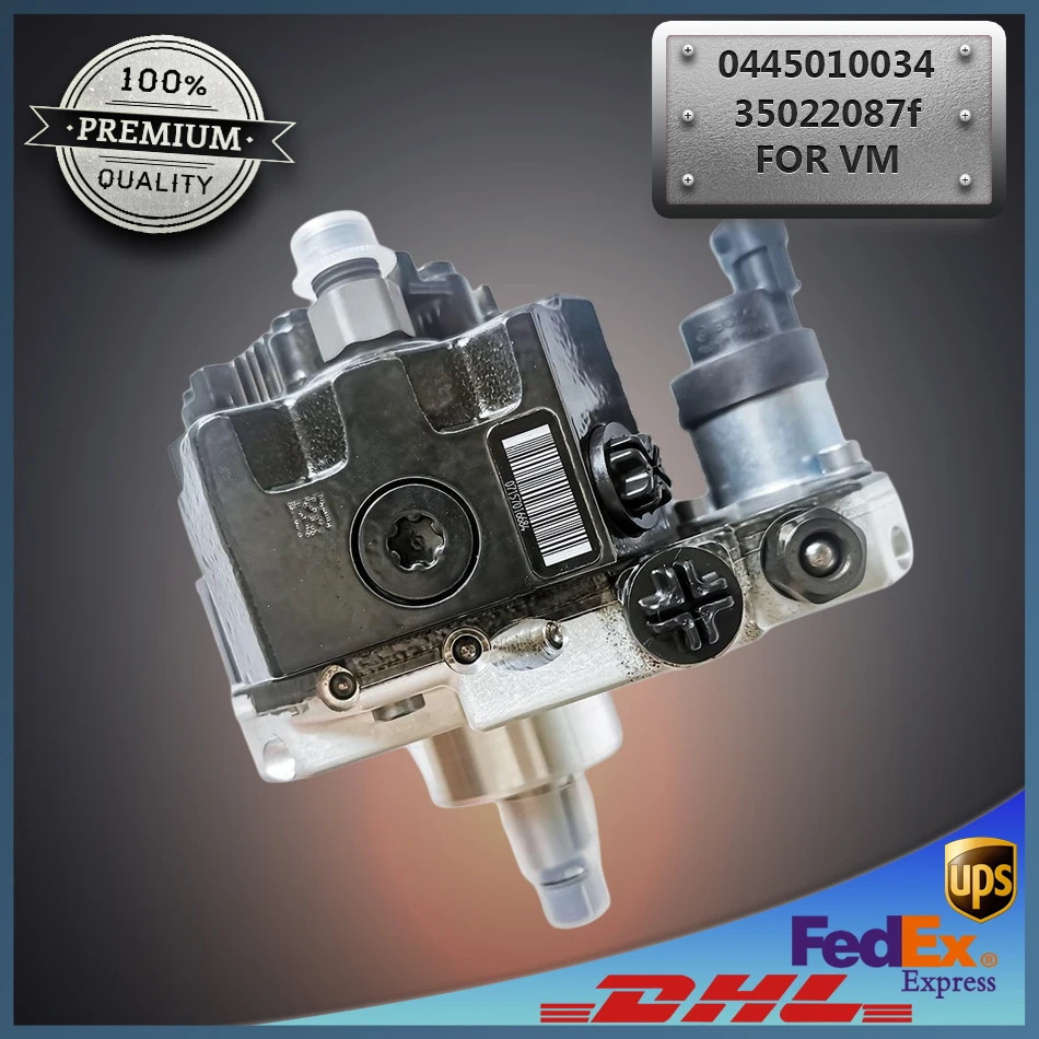 

Fuel Injection Pump 0445010034 35022087F High Pressure Oil Pump for Chrysler Voyager Jeep Cherokee LDV Maxus