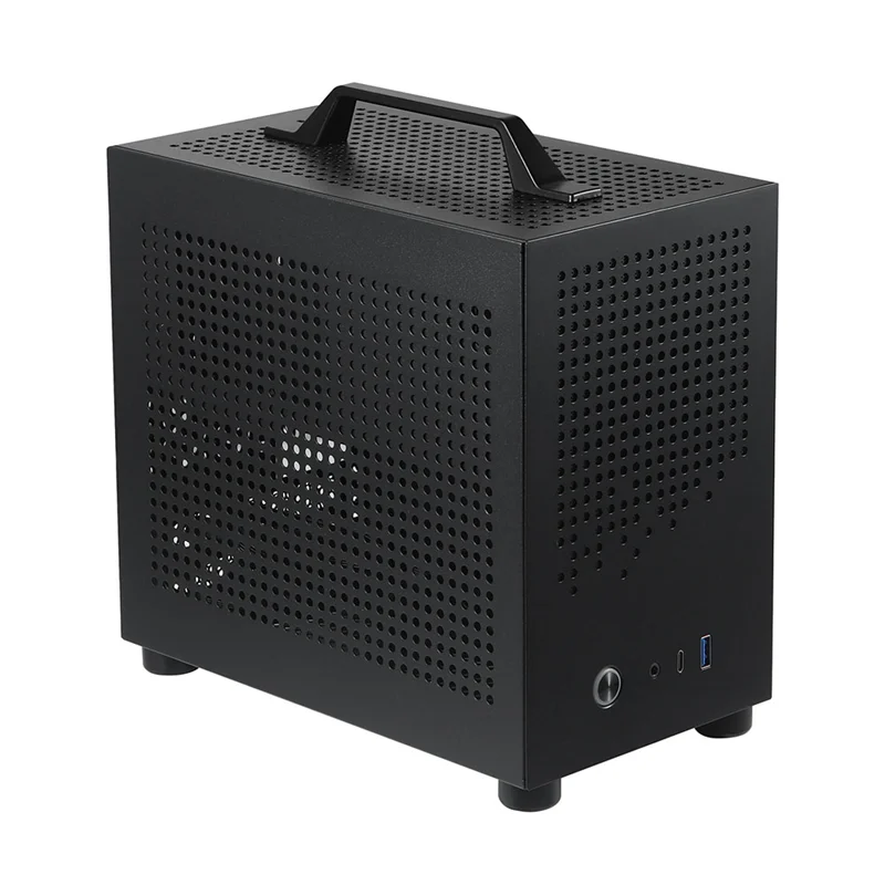 

ABKI-Micro-ITX Case PC Case SKTC A17 SGCC Computer Case Support Micro-ITX Mini PC