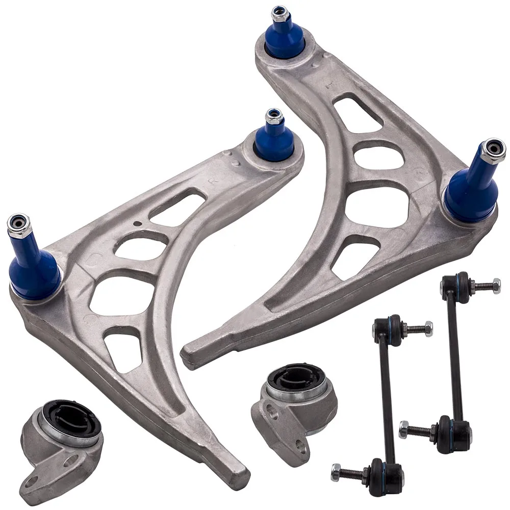 Front Lower Wishbone Control Arms Full Kit For 3 Series E46 COUPE (98-08)