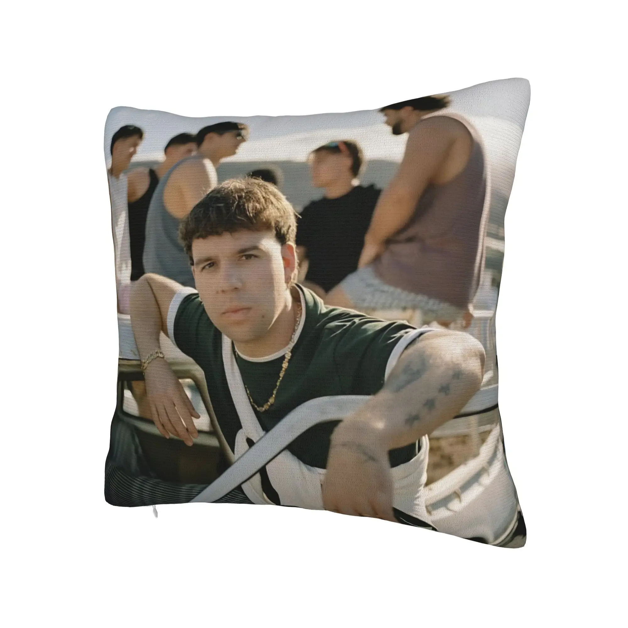 QUEVEDO EL BAIFO 2026 Pillow Cover Merchandise Soft Cushion Cover Decorations  Pillow Case Cover Car Multiple Sizes