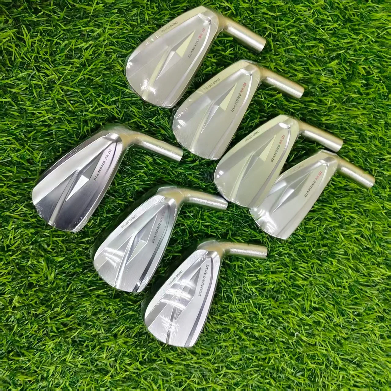 2025 ZOD Silver/Irons 4.5.6.7.8.9.P, 7Pcs with Shaft and Grips, S20C, Soft Iron Forged, 2025 Golf Clubs, 7Pcs