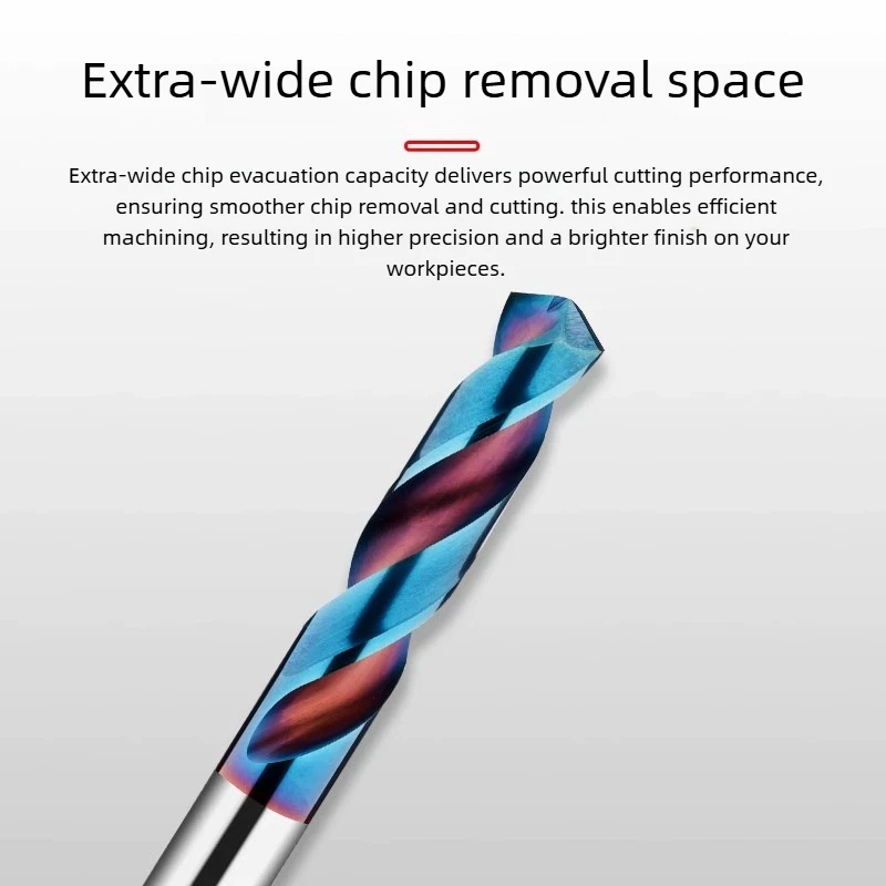 1-15mm Solid Carbide Drill Bit Super Hard Twist Drill VHM Tungsten Coated for Stainless Steel Metal