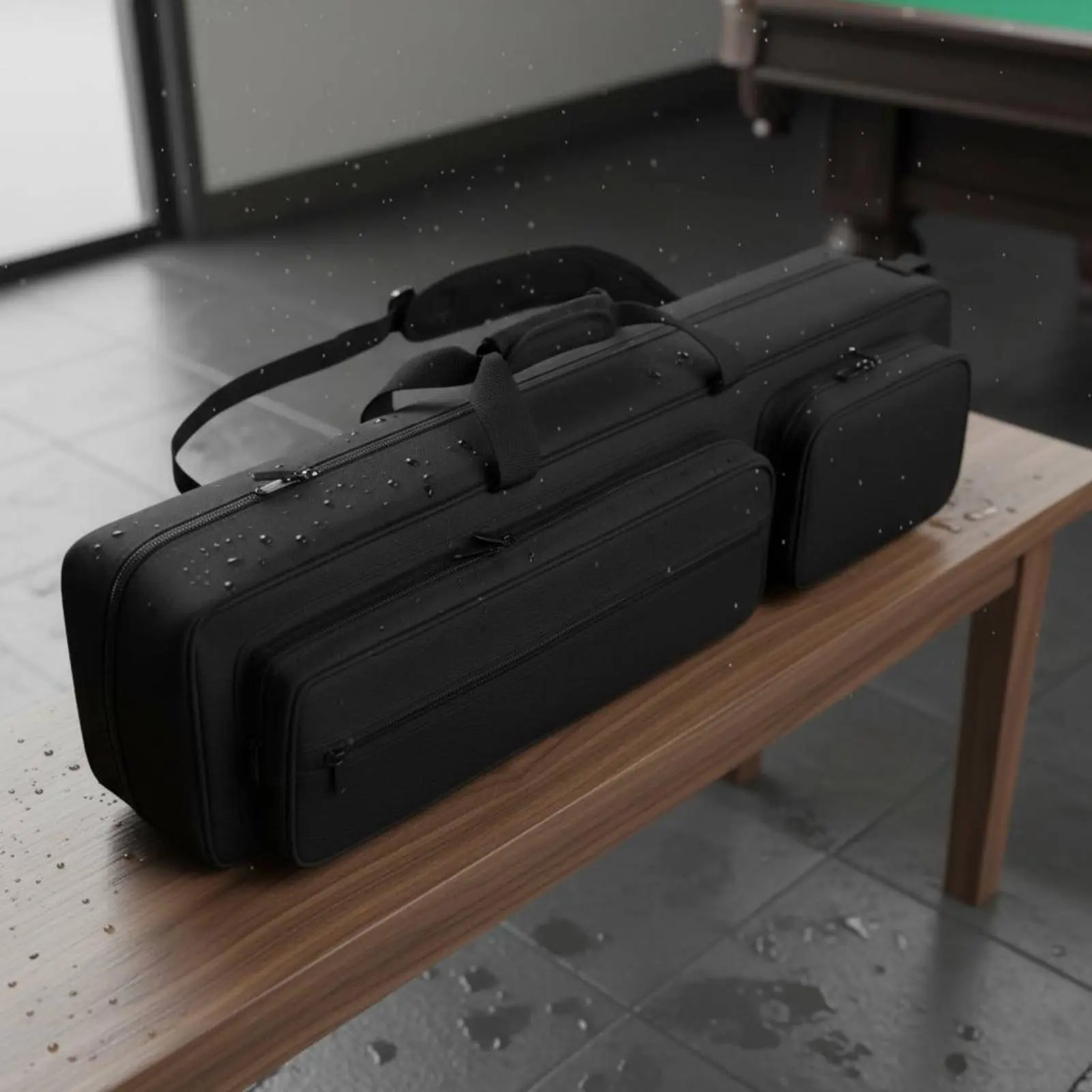 billiard-cue-case-adjustable-shoulder-strap-pool-cue-carrying-case-pool-stick-storage-bag-wear-resistant-sports-gear