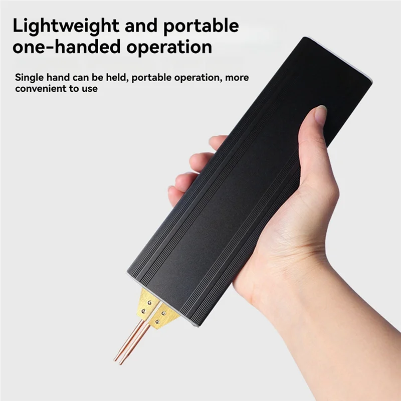 AT51-Black Spot เครื่องเชื่อมแบบพกพา Spot เครื่องเชื่อมแบตเตอรี่อัตโนมัติ Manual Spot เครื่องเชื่อม