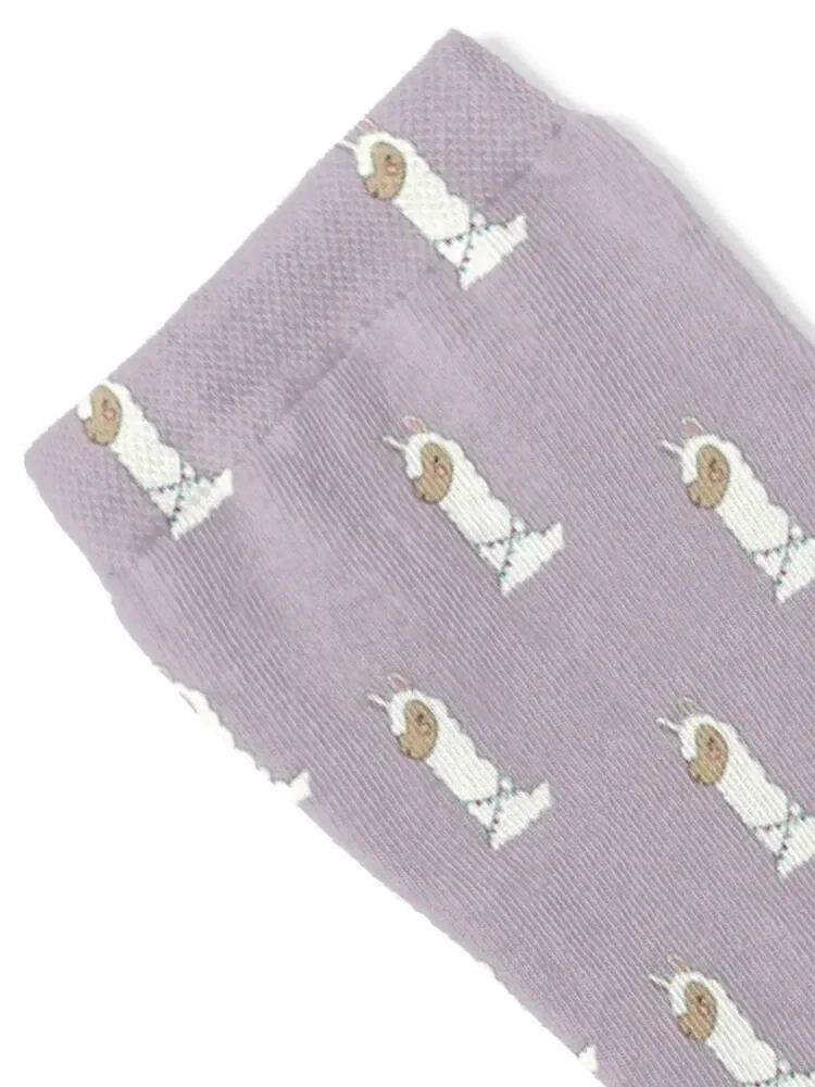 Llama Obsessed- Pattern Socks hip hop luxe anti-slip Socks For Women Men's