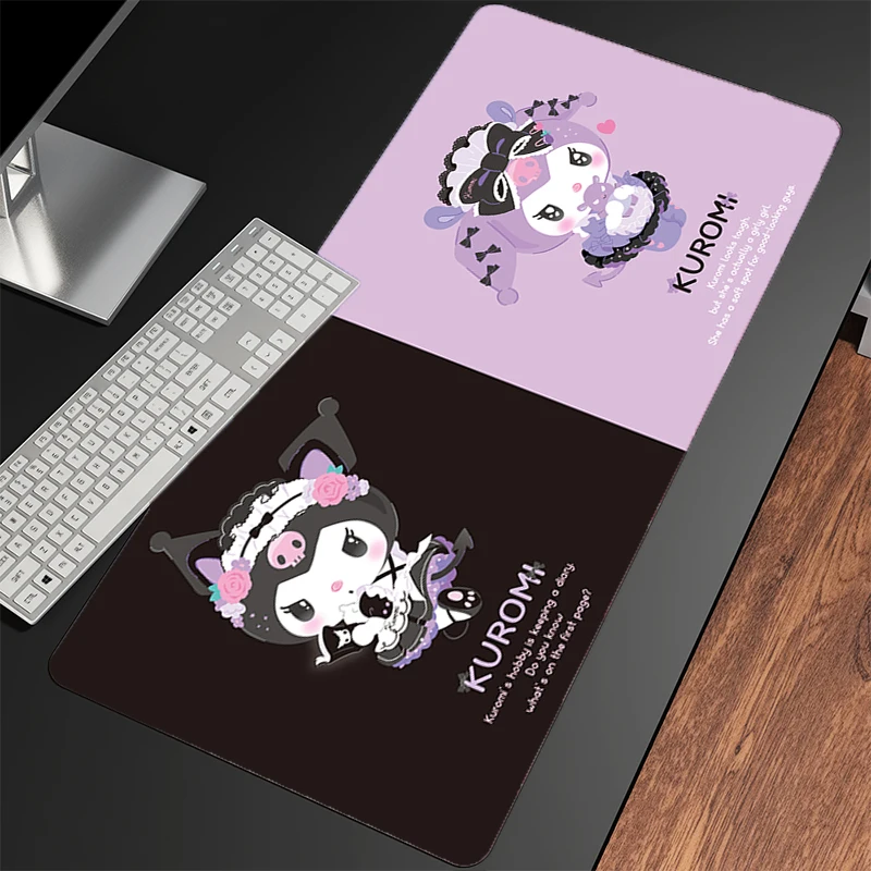 Anime Gaming Speed Mouse Pad Pochacco Extended Desk Mat Kawaii XXL Gamer Cabinet Mouse Mat Keyboard Mousepad Computer Desk Mat