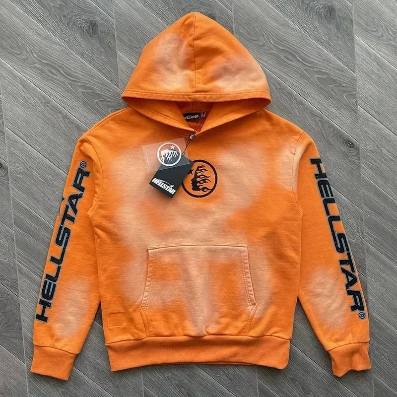 Hellstar  Fire Orange Hoodie