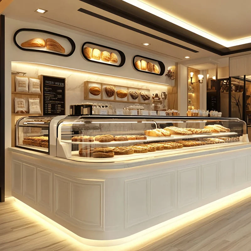 custom.Bakery Display Cabinet Custom Size Countertop Bakery Display
