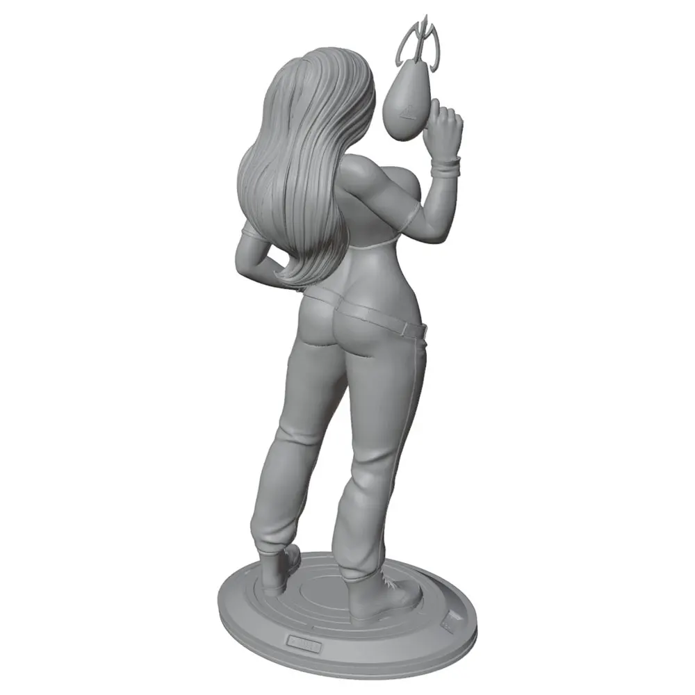 Figura resina miniatura sin pintar para juegos de rol y coleccionismo - imagen 2