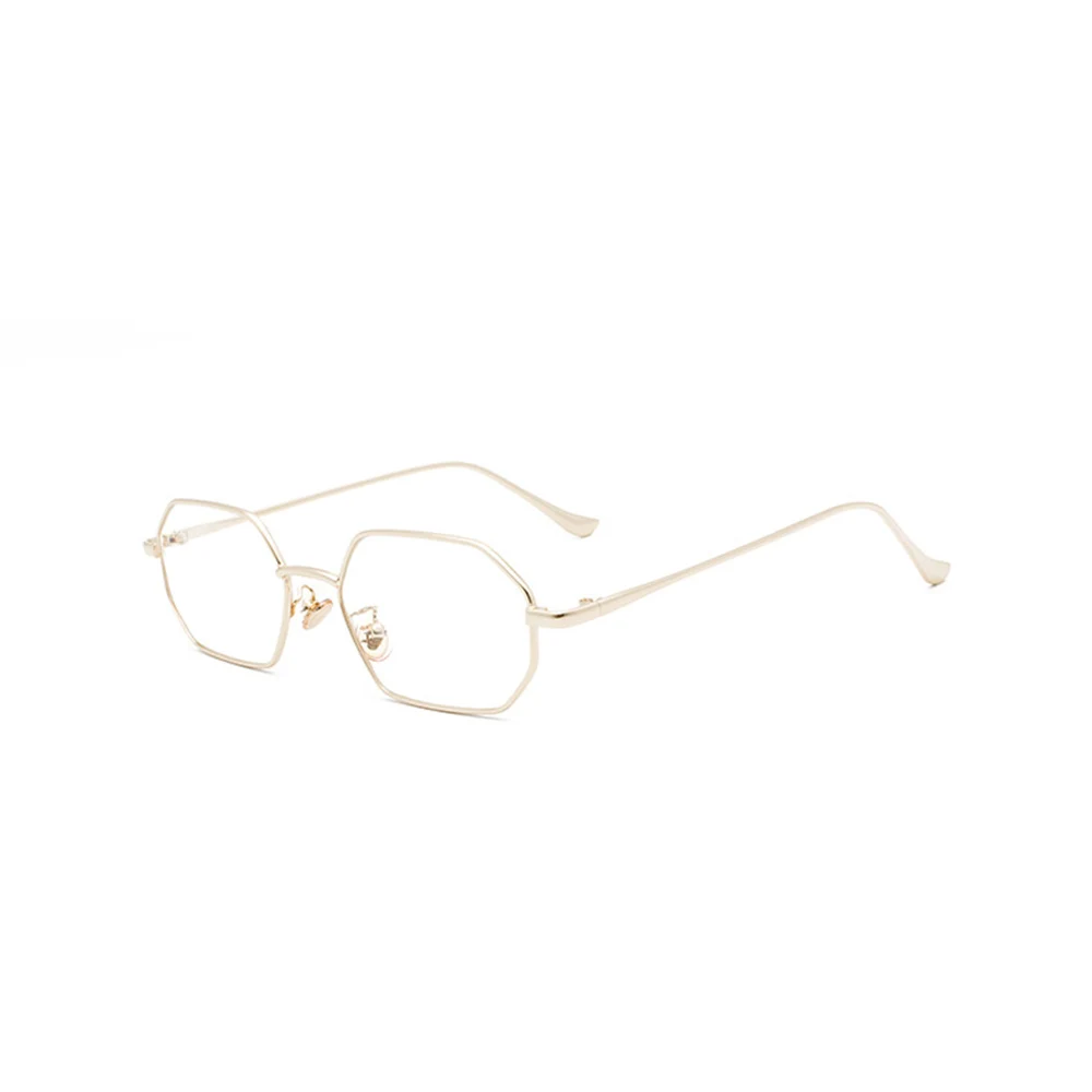 

6 Sides Alloy Gold Retro Color Frame Reading Glasses +0.75 To +4