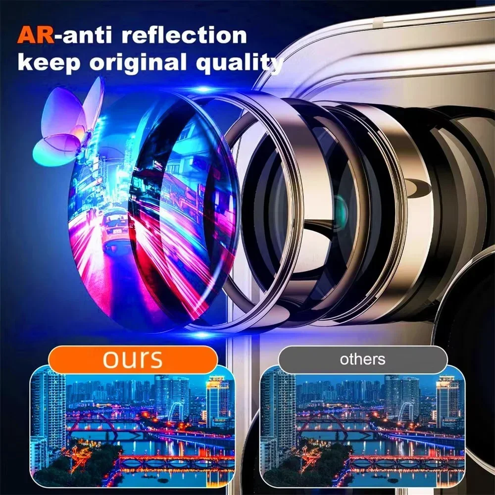 2-3 قطعة حامي عدسة الكاميرا الزجاج ل 16 17 15 14 13 12 11 برو ماكس حلقة معدنية صغيرة عدسة زجاج واقي آيفون 16 15 زائد #4