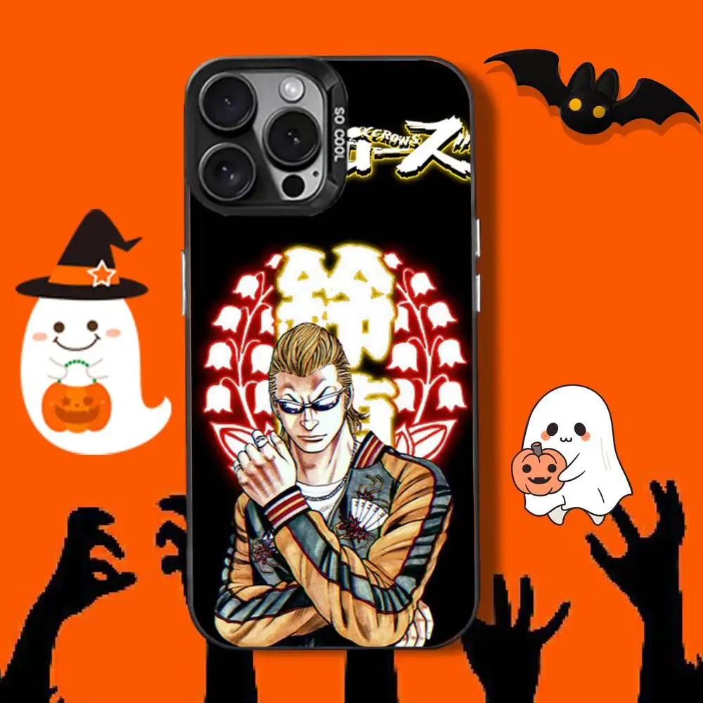 أسوأ حافظة هاتف C-Crows Comic Z-Zero لهاتف iPhone 16,12,13,17,15,1,11,Mini,Pro,SE,XS,MAX,غطاء سيليكون أسود غير لامع #6