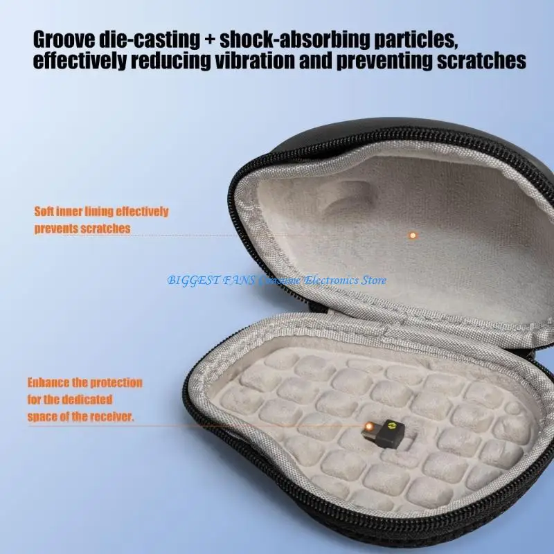 

Mouse EVA Hard Mouse Storage Bag Protective Case for 4 Mouse for Travel Office Home Use