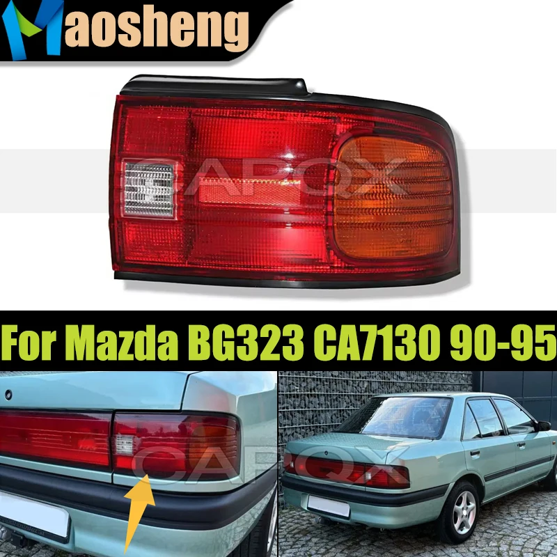 

Car Taillight Taillamp For Mazda BG323 CA7130 1990 1991 1992 1993 1994 1995 Rear Stop Brake Tail Light Lamp