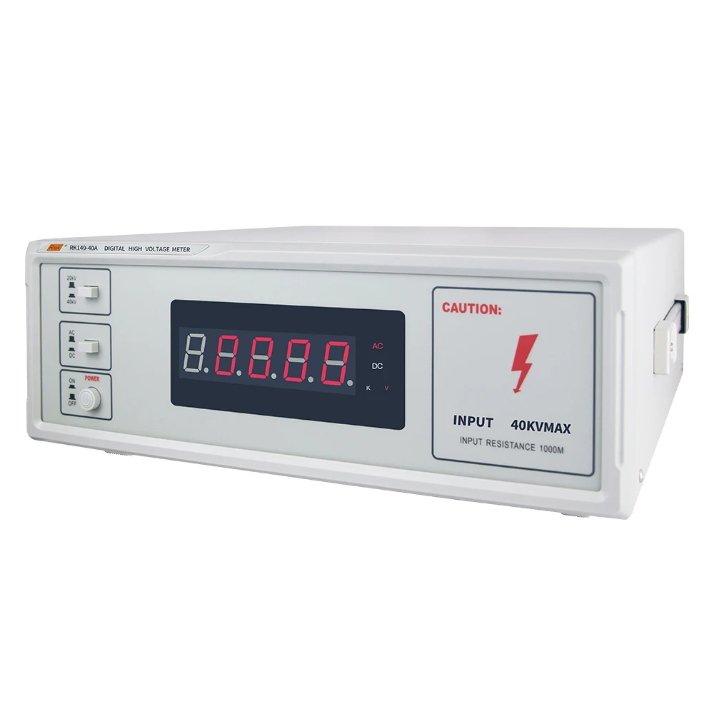 REK RK149-40A 40KV Wholesale Digital high voltage meter High Buyback Rate voltmeter Factory Price