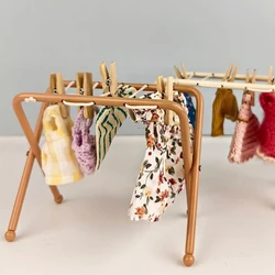 1: 12 miniature simulation furniture bjd ob11 family house accessories iron LAUNDRY RACK