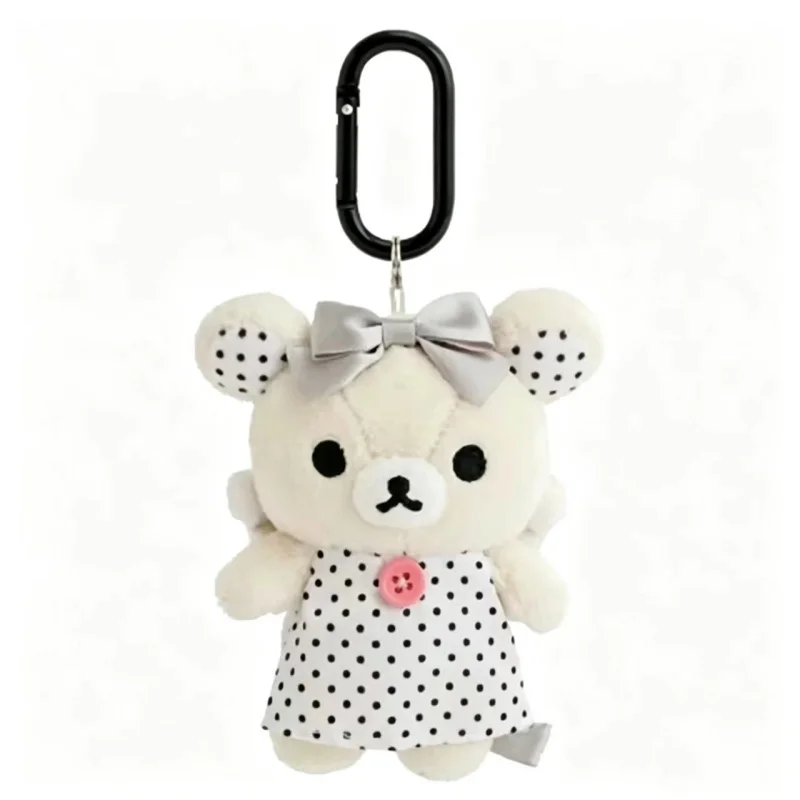 Neue Anime Rilakkuma Plüsch-Schlüsselanhänger Rucksack Hanings Kleiner Anhänger Kuscheltiere Weihnachten Geburtstag Abschlussgeschenke – Detail 2