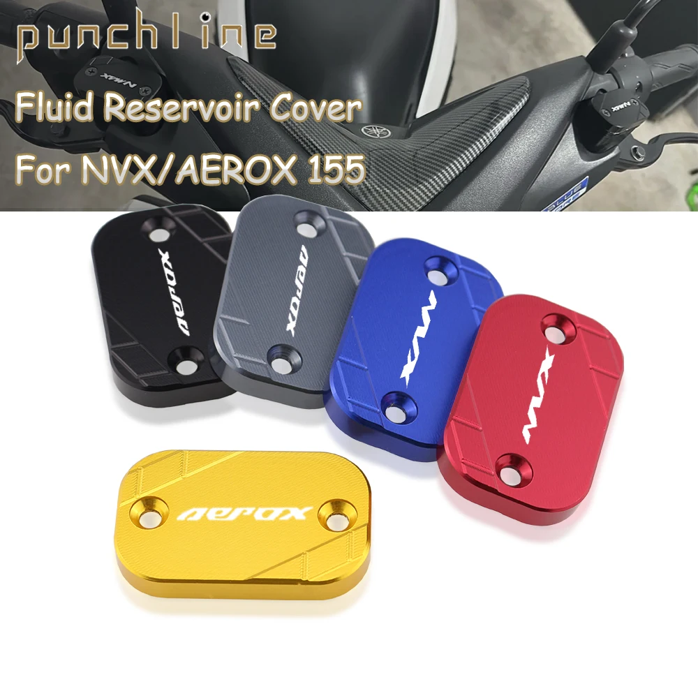 Dla NVX155 NVX 155 AEROX 155 2015-2024 akcesoria motocyklowe przedni cylinder hamulcowy sprzęgło pokrywa zbiornika płynu