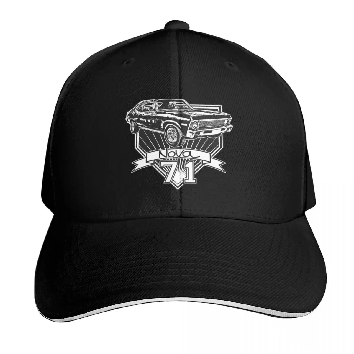

1971 Nova Baseball Cap Rave Beach Outing Hat Beach Brand Man cap Women's Golf Wear Men's