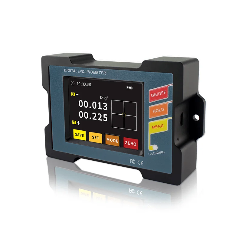 

Ruifen DMI825 high-precision strong magnetic digital display inclinometer with mounting hole and external sensor inclinometer