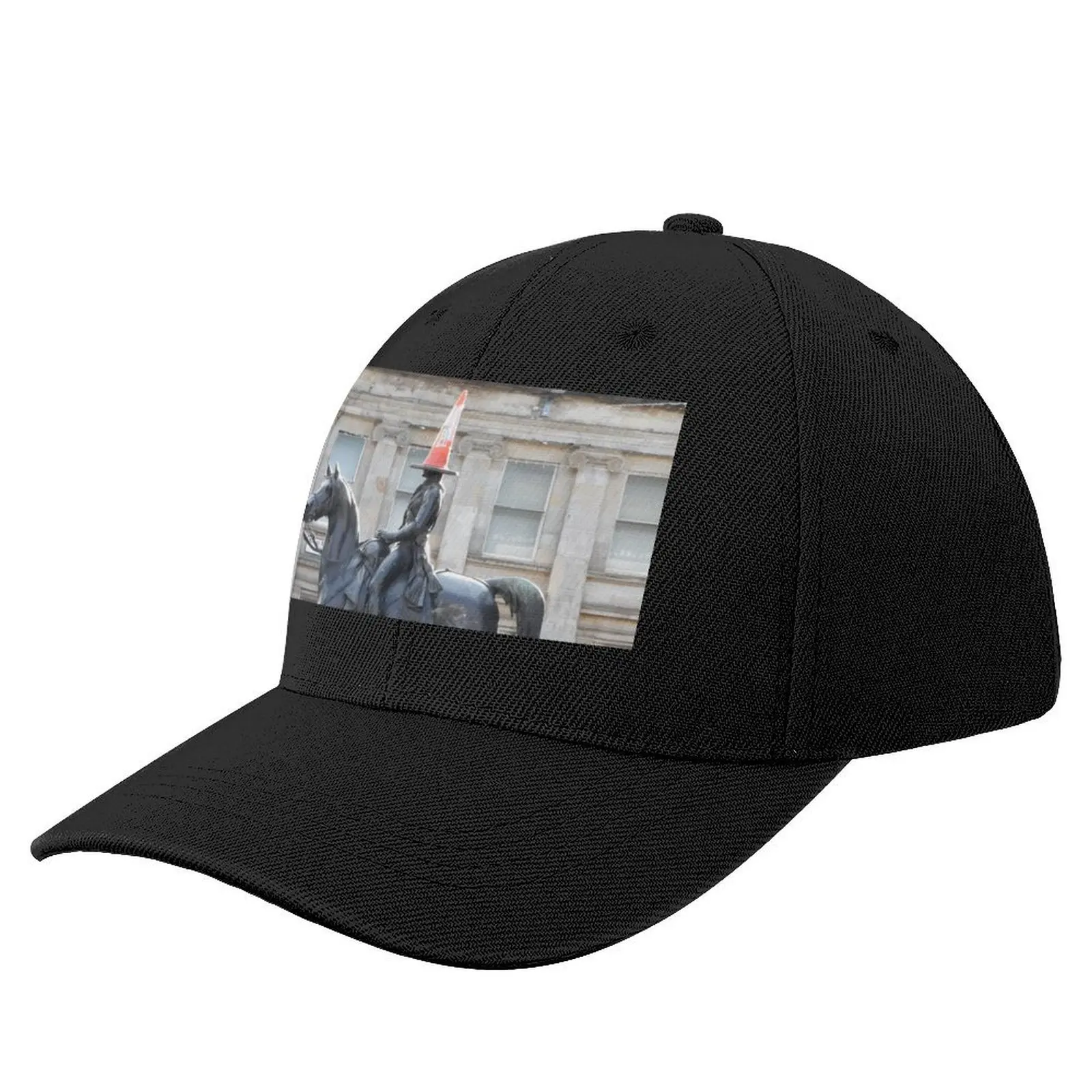 

Scottish Photography Series (Vectorized) - Duke of Wellington Statue Glasgow #2 Baseball Cap Beach Outing sun hat Ladies Men's