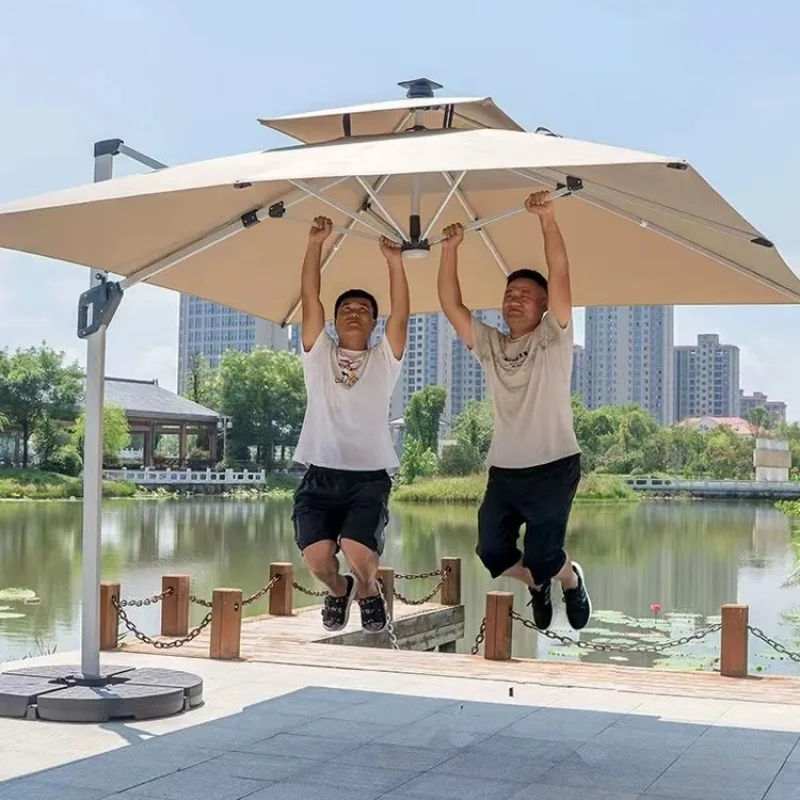 

Outdoor umbrellas, courtyards, stalls, terraces, gardens, solar lights, villas, sentry boxes