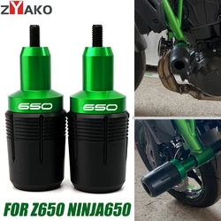 Слайдеры рамы мотоцикла для Kawasaki Ninja 650 KRT Ninja650 2017-2023 Z650 RS 2024, Противоударная панель, защита от падения, слайдер