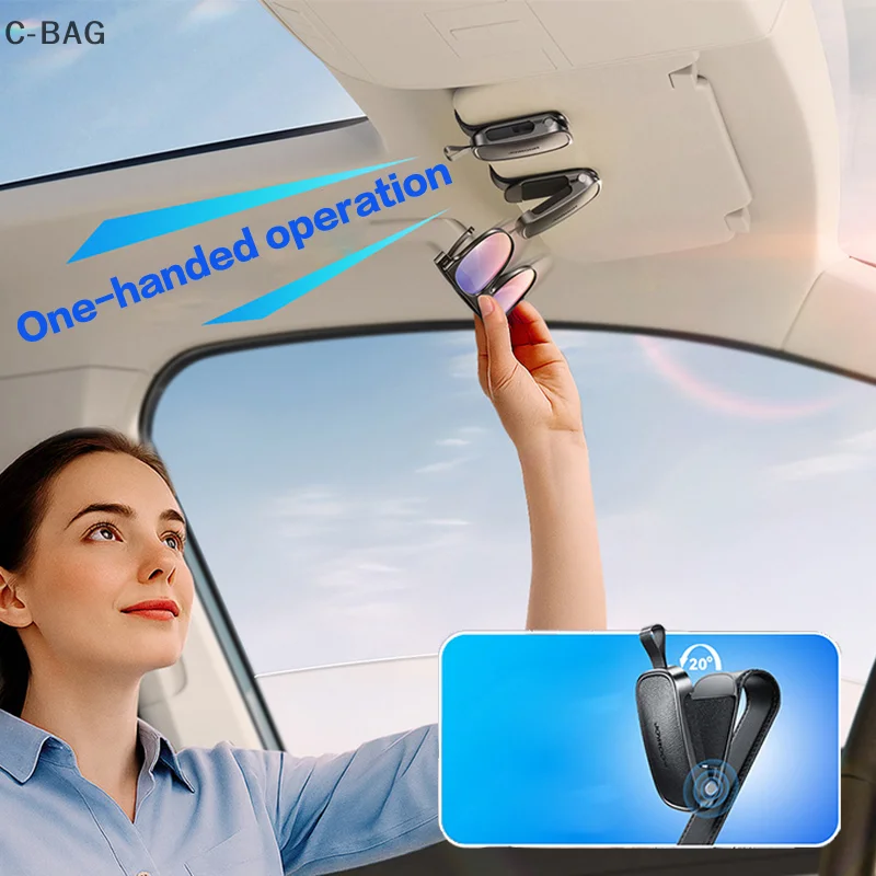 

High-quality Car Visor Glasses Organizer, Super Magnetic 2025 Upgraded Model