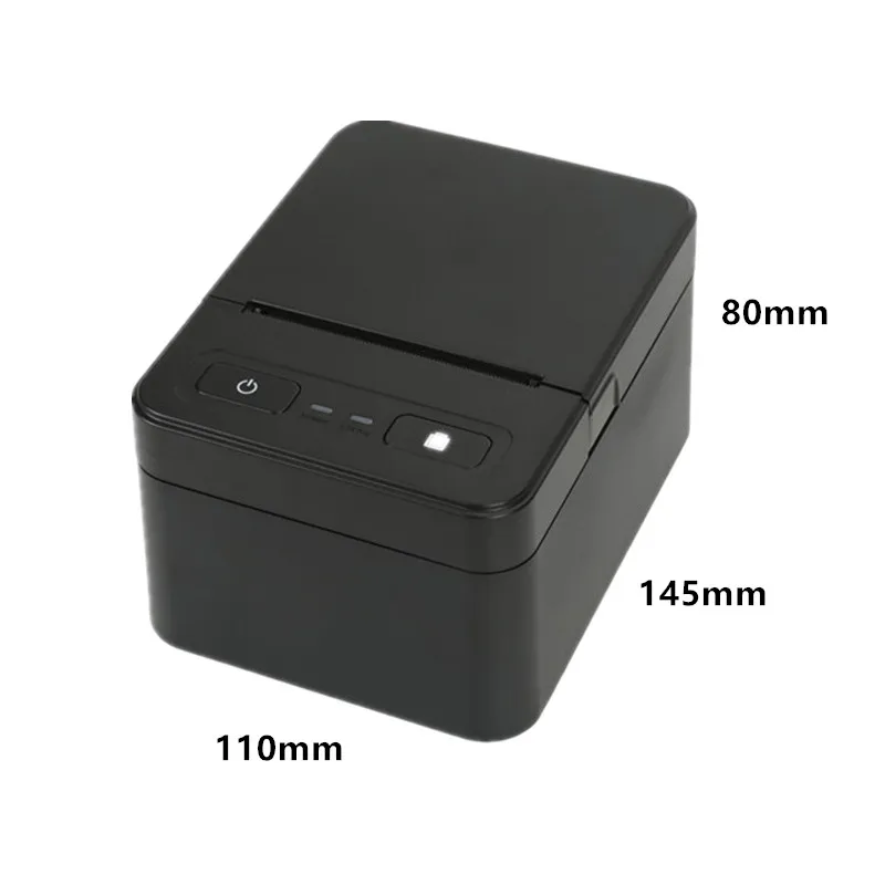 80mm Thermal Receipt POS Printer USB Wireless Bluetooth Ticket Bill IOS Android PC Invoice Business Retail Inkless