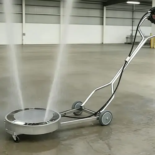 Car Undercarriage Pressure Washer, Water Broom Cleaner Kit, 21 Inch Stainless Steel Professional Power Washer
