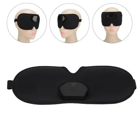 Sleep Eye Massager 3D Eye Massager 4 Gear Rechargeable Low Frequency Pulse Relieve Fatigue Eye Massage Machine for Sleeping