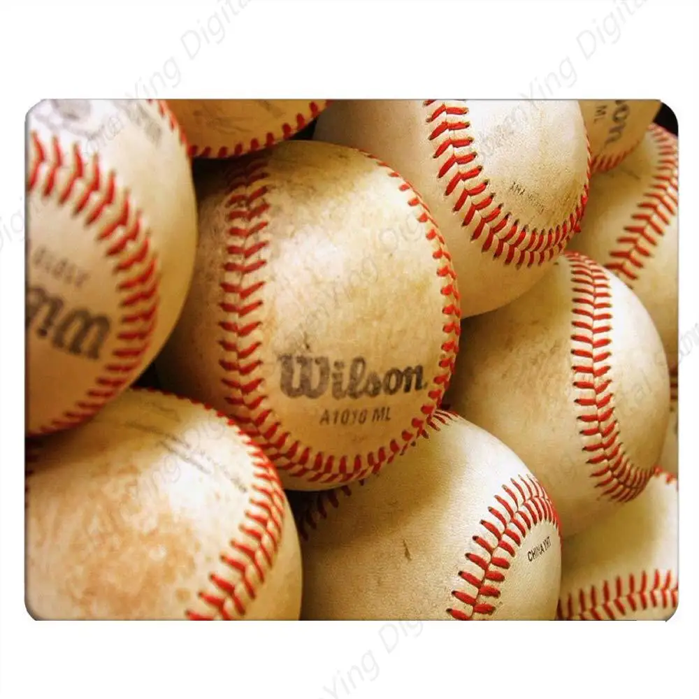 

Baseball Retro Sports Game Mouse Pad Computer Desk Laptop Office Mouse Pad Anti Slip Rubber 25*30cm