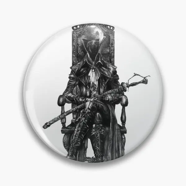 Lady Maria Bloodborne  Soft Button Pin Fashion Cute Funny Creative Brooch Badge Gift Jewelry Lover Cartoon Decor Clothes Collar