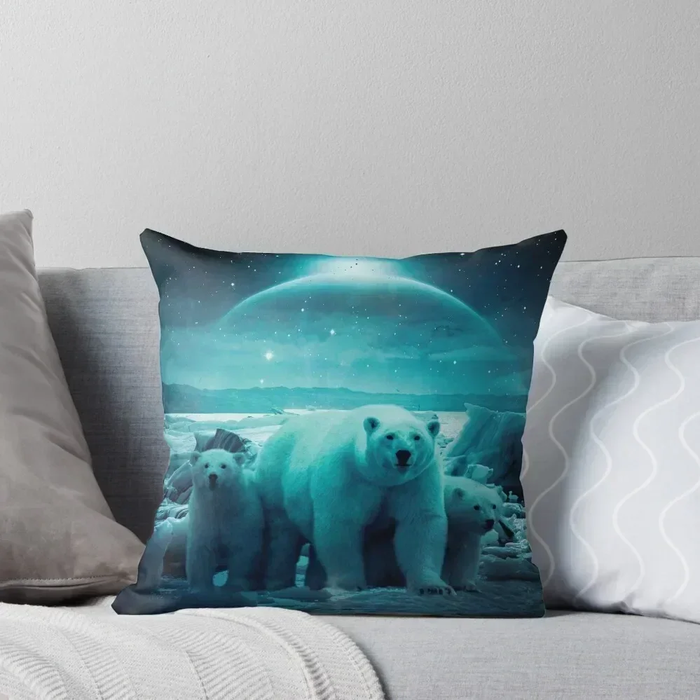 

The Queen of the North Pole Throw Pillow Pillows Aesthetic Pillow Cases Decorative Christmas Pillows pillow
