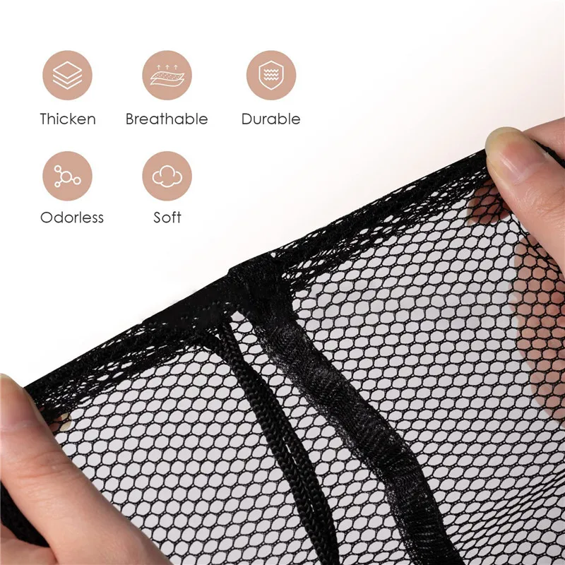 Drawstring Mesh Underwear Washing Bags Net Washing Machine Bag Laundry Basket Organizer Large Capacity Dirty Clothes Laundry Bag