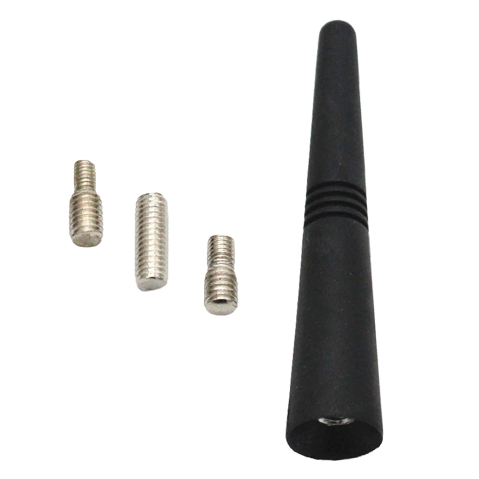 prasku Universal Car Wash Proof Short Rubber Antenna Mast Truck